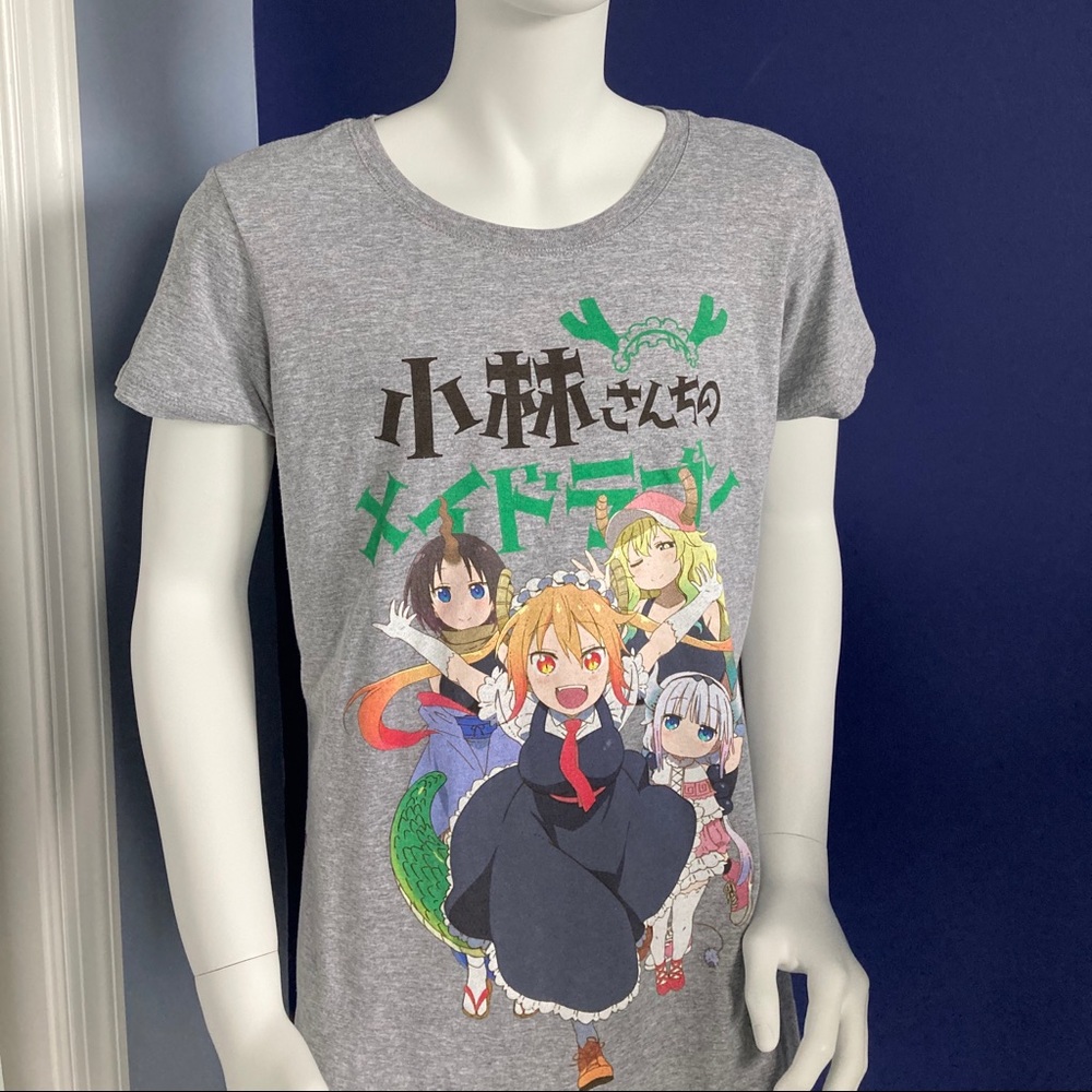 Miss Kobayashi's Dragon Maid Gray T-Shirt